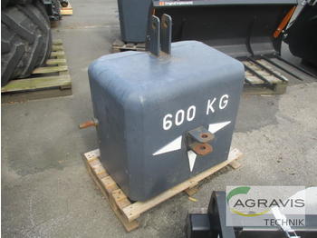 Gegengewicht für Landmaschine 600 KG: das Bild 1