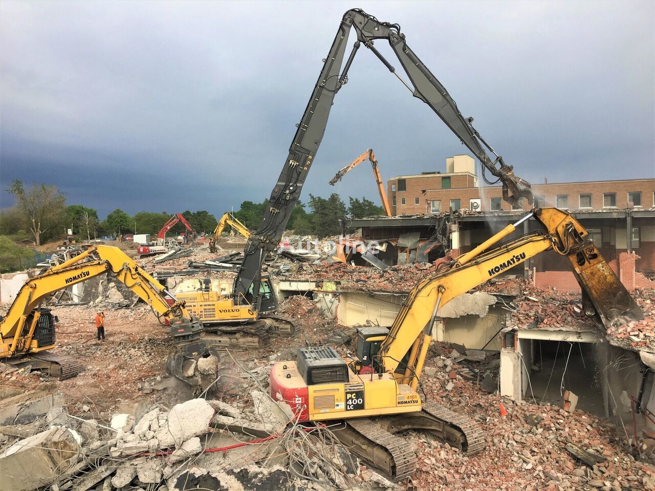 Ausleger für Bagger, Zustand - NEU AME High Reach Demolition Boom (40 Meter): das Bild 16