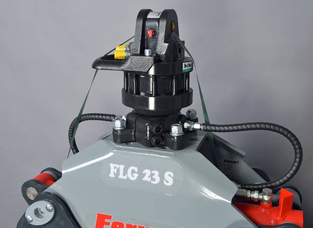 Ladekran für Forstmaschine Ferrari Holzgreifer FLG 23 XS + Rotator FR55 F: das Bild 5