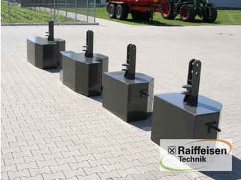 Gegengewicht Stahlgewicht 1000kg