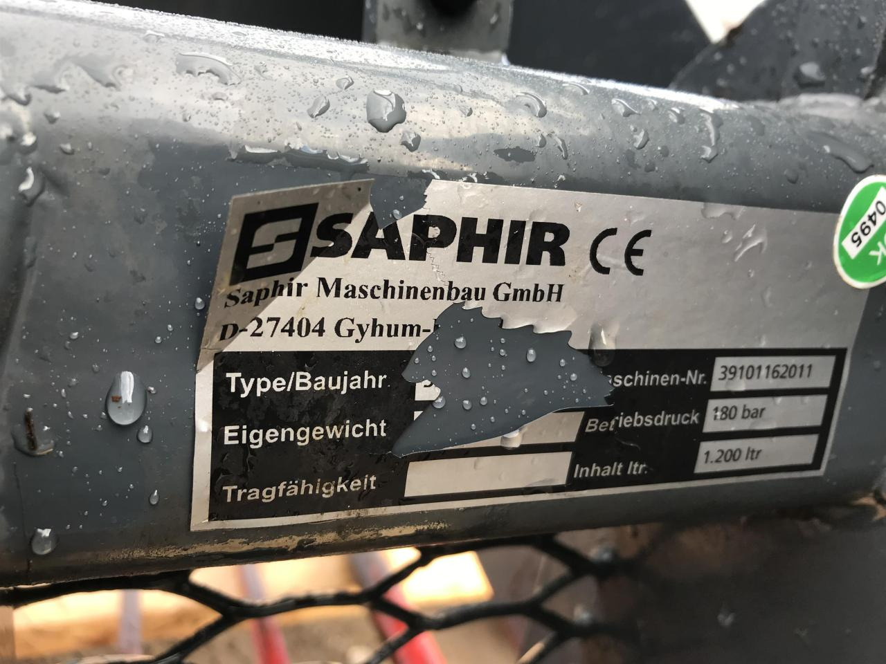 Schaufel Saphir SSZ 178 Silageschneidzange: das Bild 10