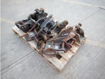Schnellwechsler Selection of Hammers Heads (9 of), Manual QH (5 of) to suit Mini Excavator: das Bild 1