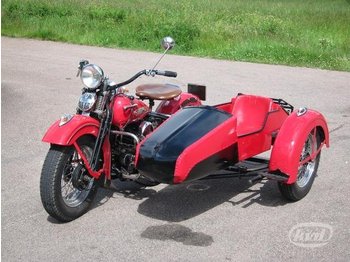 Harley Davidsson Sidventliare HDWLA 750 cc  - Motorrad