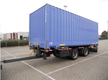 GS Meppel BDF met bak! Container - Container/ Wechselfahrgestell Anhänger