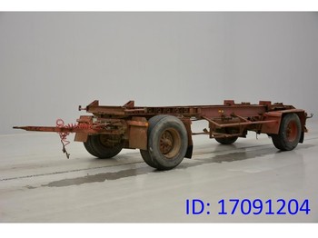 Container/ Wechselfahrgestell Anhänger LENAERTS Containertransport B.D.F
