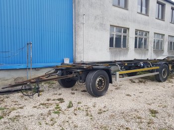 Container/ Wechselfahrgestell Anhänger Schmitz AWF18 BDF-Lafette, Mietkauf möglich