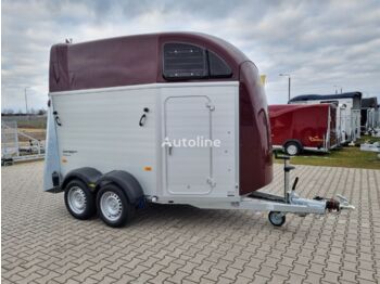 Pferdeanhänger, Zustand - NEU HUMBAUR Xanthos Aero 2400 trailer for 2 horses saddle room 2.4T GVW: das Bild 1