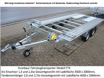 Autotransporter Anhänger, Zustand - NEU Humbaur - FTK204020: das Bild 1