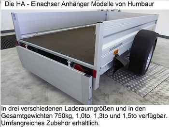 PKW Anhänger, Zustand - NEU Humbaur - HA102111 KV Einachser Anhänger 1,0to gebremst: das Bild 1