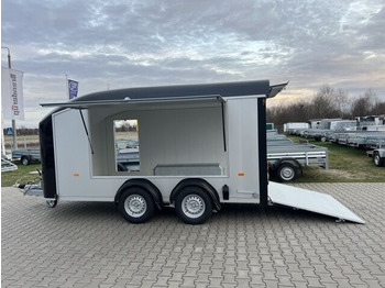Debon C800 furgon van trailer 3000 KG GVW car transporter Cheval Liber - Koffer Anhänger