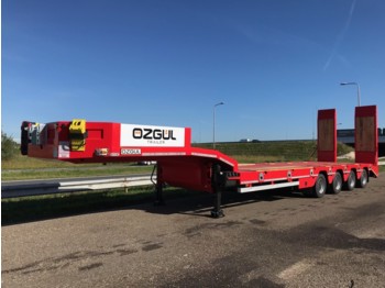 Tieflader Anhänger OZGUL LW4 70T 4 axle lowbed semi trailer, hydraulic ramps (300): das Bild 1