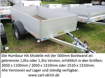 PKW Anhänger Humbaur - HA132513-5 gebremst 500mm Bordwände
