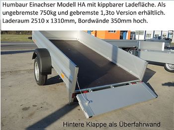 PKW Anhänger Humbaur - HA132513 kippbare Ladefläche gebremst