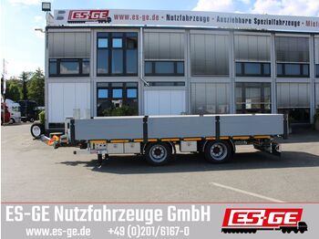 ES-GE Tandemanhänger - Containerverr.  - Pritschenanhänger/ Plattformanhänger