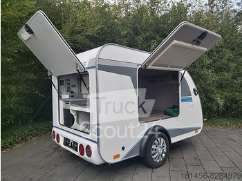 Verkaufsanhänger, Zustand - NEU trailershop Mini Caravan Camper Schlafwagen mit Küche: das Bild 1