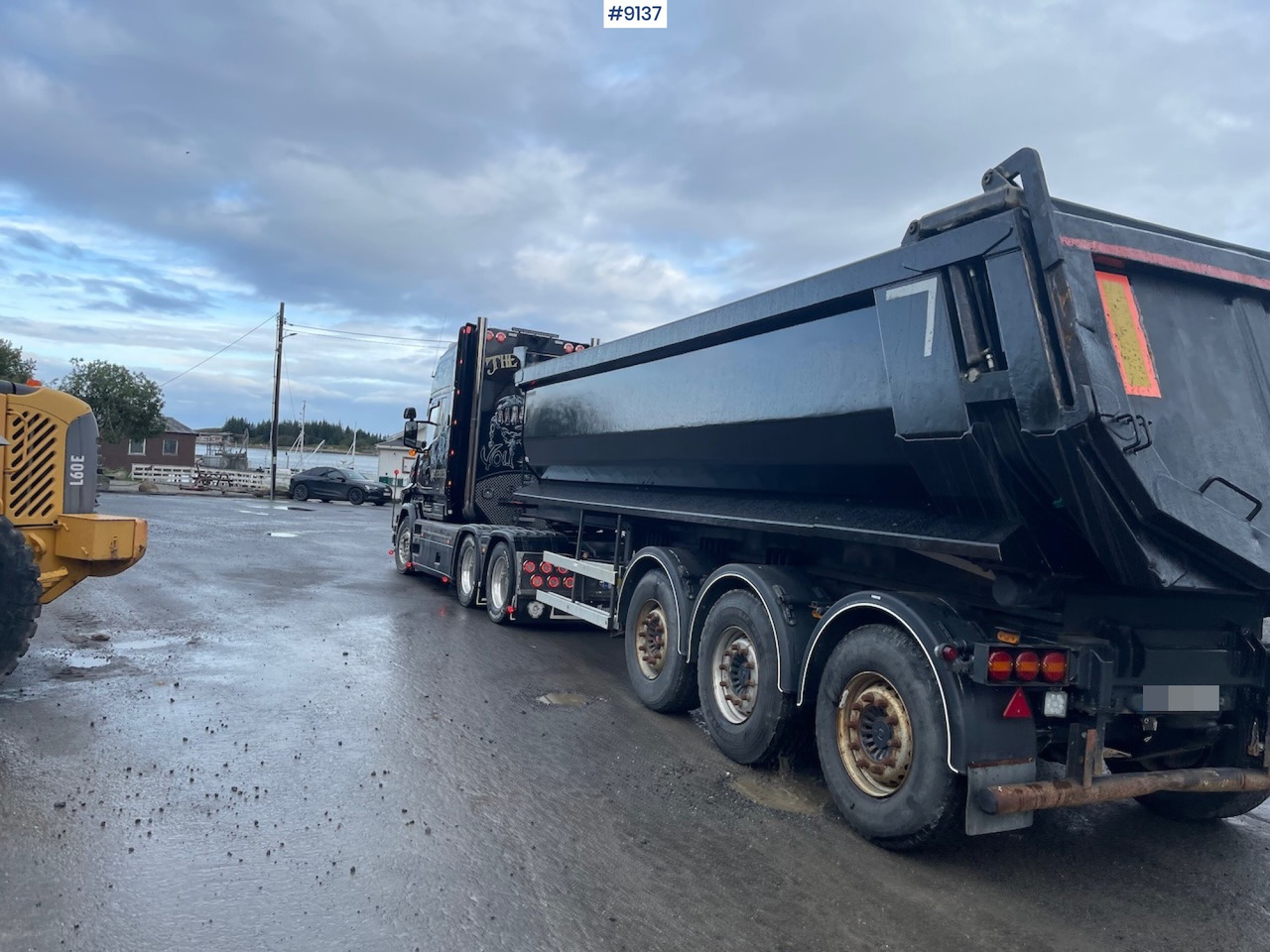 Carnehl tipping semi trailer in good condition – Finanzierungsleasing Carnehl tipping semi trailer in good condition: das Bild 9