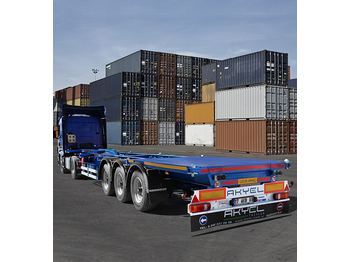 AKYEL TRAILER HIGH CUBE CONTAINER CARRIER SEMI TRAILER - Container/ Wechselfahrgestell Auflieger