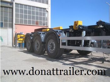 DONAT Container Chassis Semitrailer - Extendable - Container/ Wechselfahrgestell Auflieger