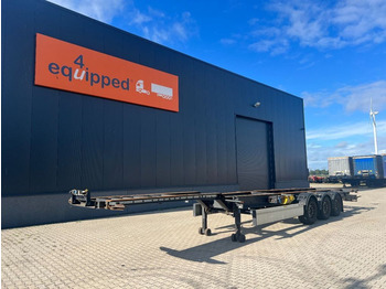 Krone 45FT HC, SAF INTRADISC, Leergewicht: 4.300kg, NL-Chassis, APK: 01/2024, 3x vorhanden - Container/ Wechselfahrgestell Auflieger