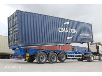 NOVA 20 AND 40 FT CONTAINER TIPPING TRAILER - Container/ Wechselfahrgestell Auflieger