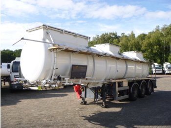 Tankauflieger Für die Beförderung von Chemikalien Crane Fruehauf Chemical ACID tank inox 22.5 m3 / 1 comp: das Bild 1