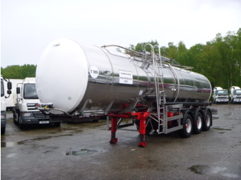 Tankauflieger Für die Beförderung von Lebensmittel Crane Fruehauf Food tank inox 30 m3 / 1 comp + pump: das Bild 1