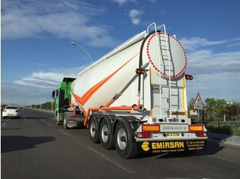 Tankauflieger Für die Beförderung von Zement, Zustand - NEU EMIRSAN Direct from Factory Customized Cement Tankers , Brand NEw: das Bild 1