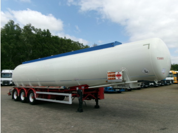 Tankauflieger Für die Beförderung von Kraftstoff Feldbinder Fuel tank alu 44.6 m3 + pump: das Bild 2