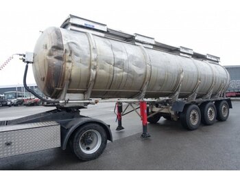 Tankauflieger Feldbinder TSA 30.30-1 Chemietank  30.000 Liter, 4-Kammern, Unfallfahrzeug: das Bild 1