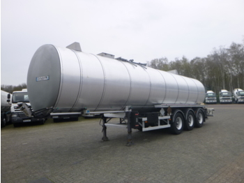 Tankauflieger Für die Beförderung von Kraftstoff Fruehauf Bitumen / heavy oil tank inox 32.2 m3 / 1 comp / ADR 12/2019: das Bild 1