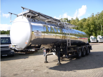 Tankauflieger Für die Beförderung von Lebensmittel General Trailers / Fruehauf Food tank inox 23.5 m3 / 1 comp + pump: das Bild 1