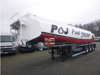 Tankauflieger Für die Beförderung von Kraftstoff Heil / Thompson Fuel tank alu 38 m3 / 5 comp + pump: das Bild 1