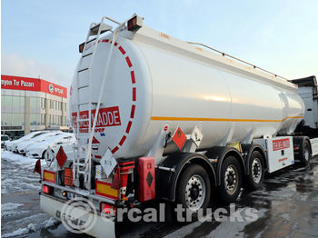 Tankauflieger Für die Beförderung von Kraftstoff KASSBOHRER 2016 ADR 5 EYES ALCOA RIM 39.m³: das Bild 1