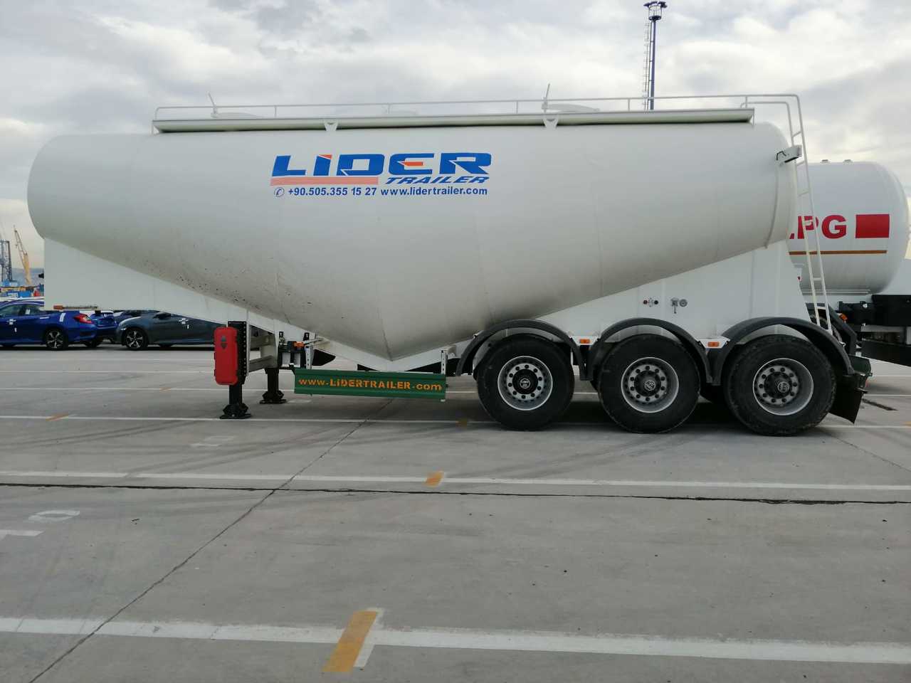 Tankauflieger Für die Beförderung von Zement, Zustand - NEU LIDER 2023 MODEL NEW CEMENT TANKER: das Bild 17