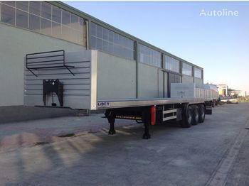 Pritschenauflieger/ Plattformauflieger, Zustand - NEU LIDER 2023 Model NEW trailer Manufacturer Company READY: das Bild 5