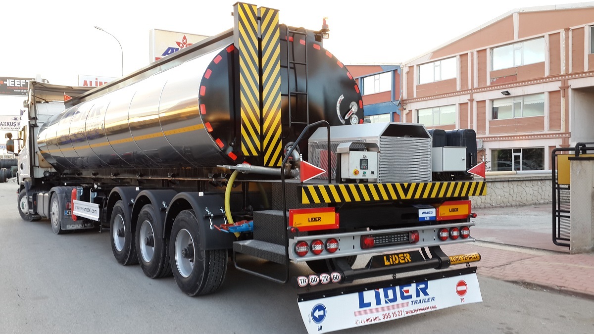 Tankauflieger Für die Beförderung von Bitumen, Zustand - NEU LIDER 2024 MODELS NEW LIDER TRAILER MANUFACTURER COMPANY: das Bild 3