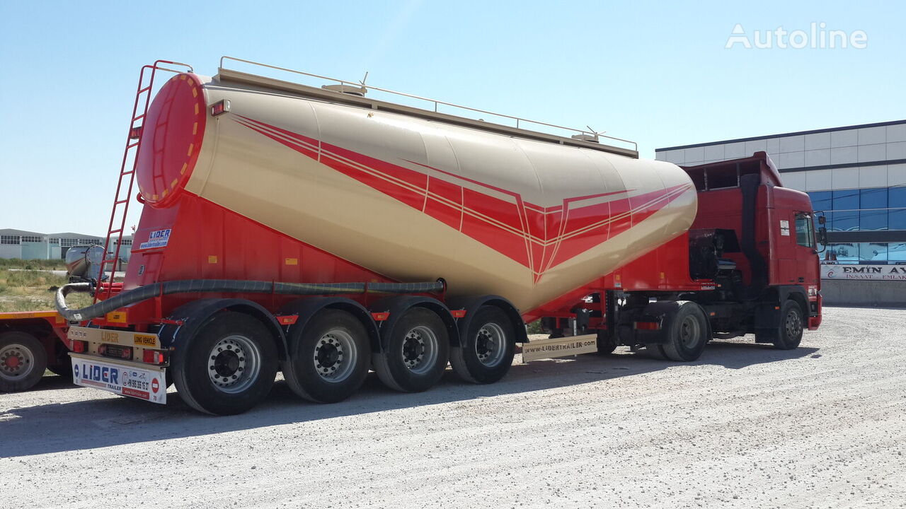 Tankauflieger Für die Beförderung von Zement, Zustand - NEU LIDER 2024 YEAR NEW BULK CEMENT manufacturer co.: das Bild 2