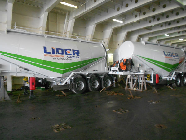 Tankauflieger Für die Beförderung von Zement, Zustand - NEU LIDER NEW ciment remorque 2023 YEAR (MANUFACTURER COMPANY): das Bild 8