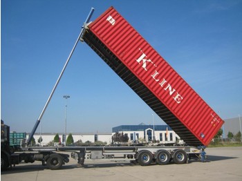Container/ Wechselfahrgestell Auflieger Lag 6 x 40 ft tipping chassis: das Bild 1