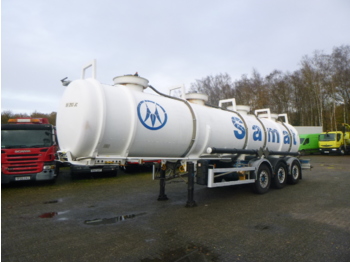 Tankauflieger Für die Beförderung von Chemikalien Magyar Chemical ACID inox tank 26.5 m3 / 1comp // DAMAGED COATING!!!: das Bild 1