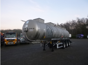 Tankauflieger Für die Beförderung von Chemikalien Maisonneuve Chemical tank inox 28.7 m3 / 1 comp: das Bild 1