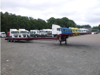 Tieflader Auflieger Nooteboom 3-axle semi-lowbed trailer extendable 14.5 m + ramps: das Bild 2