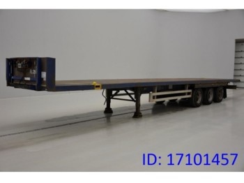Container/ Wechselfahrgestell Auflieger Pacton PLATEAU MET 40' TWISTLOCKS: das Bild 1