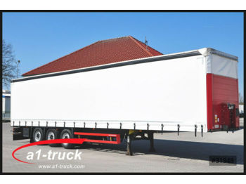 Plane Auflieger Schmitz Cargobull S01, verzinkt, 1+3 Liftachse liftbar, neue Plane