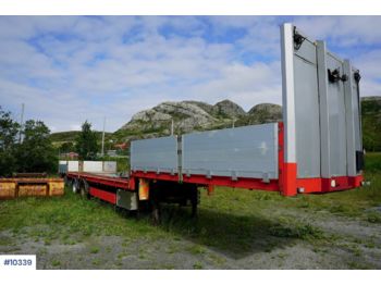  Tyllis Jumbo trailer with driving ramps - Pritschenauflieger/ Plattformauflieger