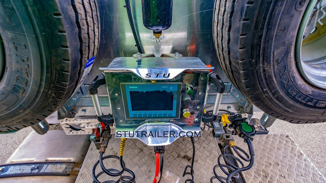 Tieflader Auflieger, Zustand - NEU STU 5 Axle Hydraulic Steering Lowbed: das Bild 13
