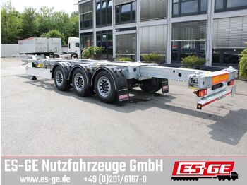 Container/ Wechselfahrgestell Auflieger, Zustand - NEU Schmitz Cargobull 3-Achs-Containerchassis: das Bild 1