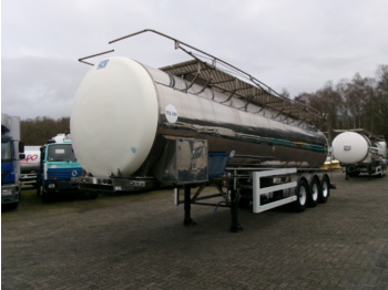 Crossland Food tank inox 35 m3 / 1 comp + pump - Tankauflieger