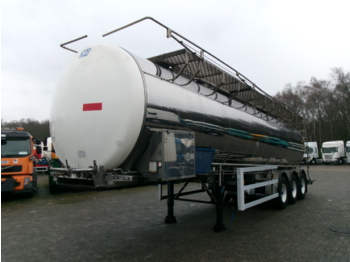 Crossland Food tank inox 35 m3 / 1 comp + pump - Tankauflieger