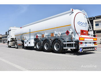 DONAT Aluminum Fuel Tanker with Bottom Loading - Tankauflieger